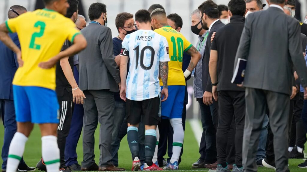 Brazil v Argentina is suspended | World Cup qualifiers